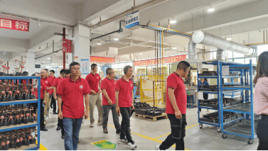 攜手并進，共繪未來——熱烈歡迎中山市江西商會企業家代表團蒞臨我司參觀交流